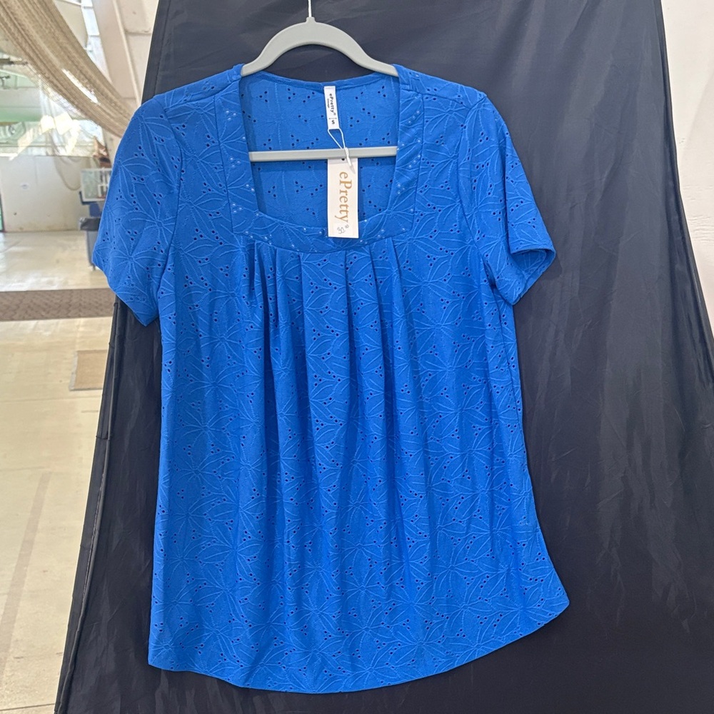 ePretty Royal Blue Women's Blouse